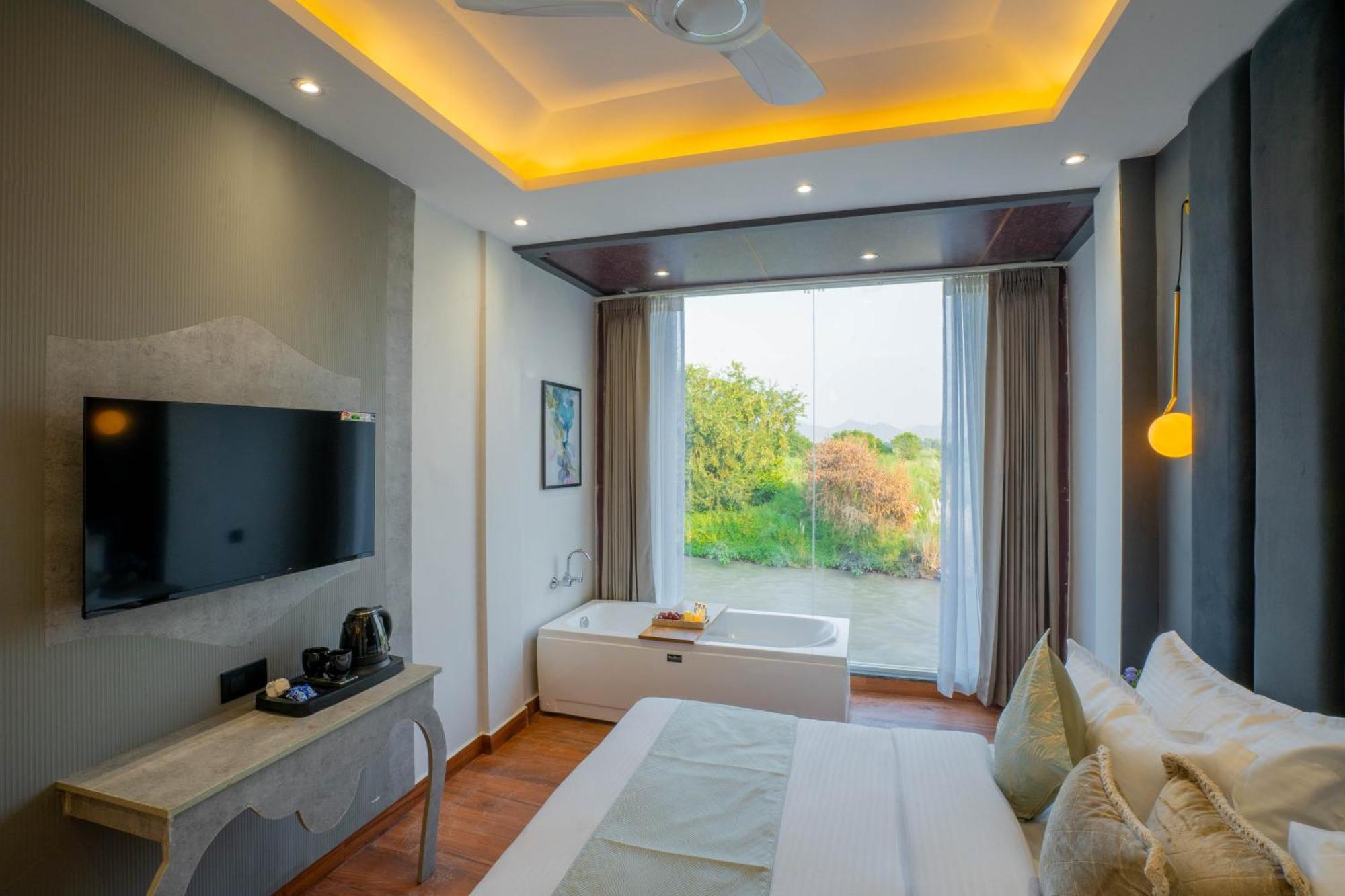 The Ganges Riverside Escape With A Private Ghat Haridwār Exterior foto